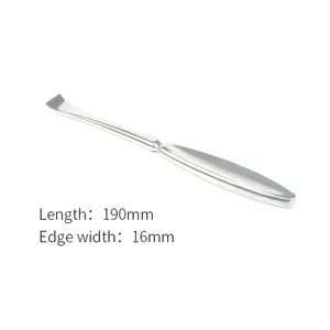 Elevador Langenbeck de acero Premium, instrumento quirúrgico ortopédico de 20cm, elevadores óseos quirúrgicos ortopédicos reutilizables de acero para traumatismos - Product Image 3