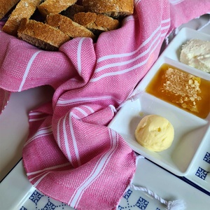 Ensemble de serviettes de cuisine en coton turc tissé, écologiques, avec logo personnalisé, super absorbantes, séchage rapide, vente de liquidation de stock - Product Image 4
