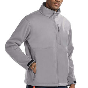 Veste Softshell de Haute Qualité pour Homme Style Urbain Manches Longues Fermeture Éclair Complète avec Poche Latérale pour l'Hiver Vente en Ligne - Product Image 4