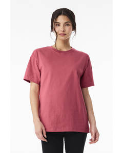 เสื้อยืดผ้าแคนวาสสีแดงสไตล์วินเทจขนาดใหญ่สำหรับผู้ชายและผู้หญิง6ออนซ์ไหล่ทรงหยดน้ำหนัก6ออนซ์เสื้อยืดขนาดใหญ่ - Product Image 1