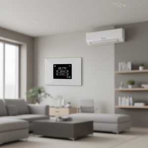 Control Galletti EVO-2-TOUCH-W para Sistemas HVAC Art-U Blancos, Unidad de Ventilador de Bobina, Modelo EYE2TW00000A - Product Image 3