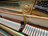 Yamahas U3M Japan Upright Piano Used Acoustic Black Polished Refurbished High Quality Durable Professional U3 Long Lifespan