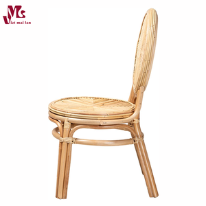 New Design Handwicker Rattan Dining <b>Chair</b> Elegant Furniture for Kitchen Boho Style Made in Vietnam - Product Image 3
