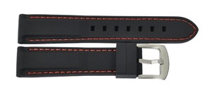 Bracelet de montre intelligent en silicone noir RS Sport unisexe JD003 avec boucle en acier inoxydable, souple et réglable, pièce de rechange pour montre - Product Image 5