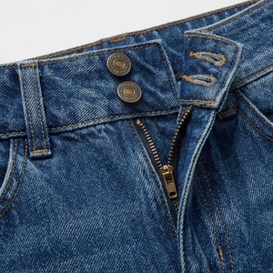 Wholesale Casual Style Custom <b>Women's</b> High Waist Stretch Denim Pants Customized Color Skinny <b>Jeans</b> Cotton Boyfriend Fit OEM - Product Image 4