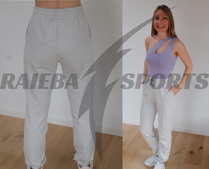 กางเกงฮิปฮอปผู้หญิงคุณภาพพรีเมียมปี 2025 ผ้าฝ้ายทรงปกติ เอวสูง ปิดด้วยเชือกผูก กระเป๋าหน้าประดับลูกปัด เป็นมิตรต่อสิ่งแวดล้อม - Product Image 4