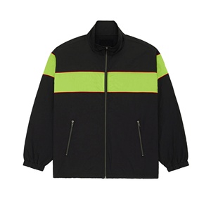 Wholesale Custom High Quality Spring Man Zipper Street Wear Color Block Breathable Windbreaker <b>Jacket</b> For <b>Men</b> - Product Image 1