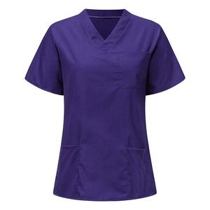 Venta al por mayor personalizado de moda elástico Spandex médico Scrubs conjuntos de uniformes traje de Jogger para hospitales médicos y enfermeras médicos - Product Image 4