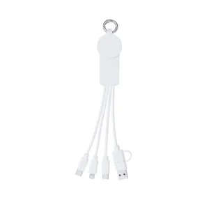 Cavo di Ricarica USB Personalizzato 5-in-1 Krizia per Gadget Promozionali - Product Image 1