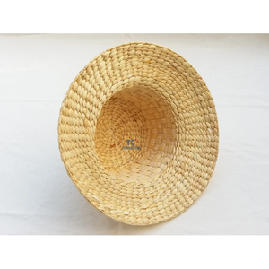 หมวกชายหาดผักตบชวาทำด้วยมือจากผู้ผลิตจากเวียดนาม - Product Image 1