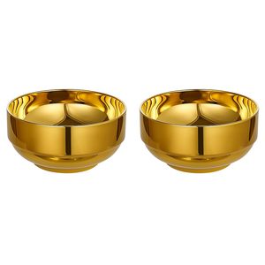 Bol en métal design pour une restauration élégante, servant des salades, des fruits, des collations, de qualité supérieure - Product Image 1