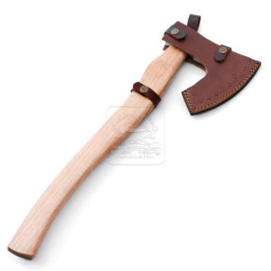 Hacha vikinga hecha a mano, hacha Tomahawk, diseños de grabado intrincados industriales, hoja barbuda, madera dura grabada - Product Image 2