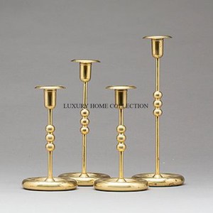 Bougeoirs fantaisie de table de conception standard ensemble de 2 bougeoirs en argent au prix le plus bas - Product Image 6