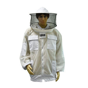 Chaqueta de apicultura ligera, malla duradera personalizada para un manejo cómodo de abejas, función a prueba de agua, servicio OEM - Product Image 3