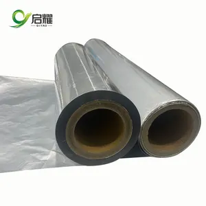 Rollo de película plástica de laminación Fiol de revestimiento de aluminio directo de fábrica