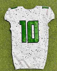 Personalizado al por mayor equipo escolar adulto sublimación práctica juvenil aparejos sarga uniforme de fútbol americano conjunto juvenil camiseta de fútbol - Product Image 2