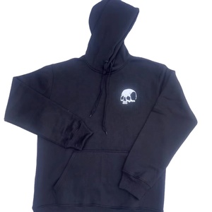 Logotipo personalizado y ropa 100% algodón cuello con capucha técnicas de lavado ácido sudaderas con capucha para hombres - Product Image 1