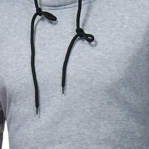 Sweat à capuche homme coupe classique 2025 – 70 % coton, 30 % polyester recyclé, polaire légère pour l'hiver, brodé - Product Image 5