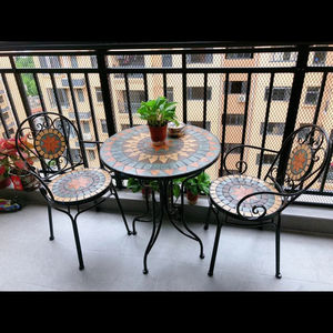 Chaises en fer forgé marocaines faites à la main, sièges de luxe en fer forgé pour l'extérieur et l'intérieur, pour jardin, patio, café, hôtel, fer forgé sur mesure - Product Image 3