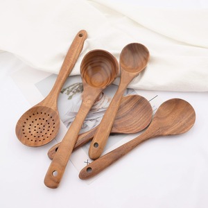 Latest trend hardwood spatula with <b>holder</b> food-safe cooking <b>utensil</b> wooden spatulas for stirring food - Product Image 6