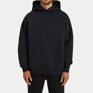 เสื้อฮู้ดสวมหัวผ้าฝ้าย100% มีฮู้ดพิมพ์โลโก้ DTG โอเวอร์ไซส์เสื้อมีฮู้ดผ้าฟลีซเปล่าใช้ได้ทั้งชายและหญิง - Product Image 5