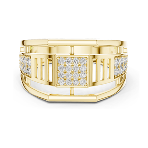 Anillo de Diamante de Laboratorio de 0.376 CT para Mujer, Claridad VVS-VS EF, Oro de 18KT, 14KT, 10KT y Plata 925, Oro Rosa, Amarillo y Blanco - Product Image 2
