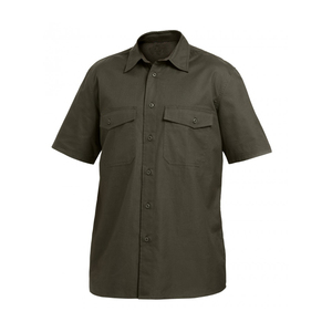Vêtements de travail durables pour hommes, en polycoton, à manches courtes, décontractés, pour le printemps et l'automne, pour l'extérieur, pour les mécaniciens, uniformes industriels - Product Image 5