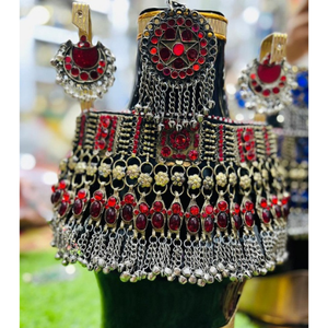 Joyería Afgana Vintage de Alta Calidad Hecha a Mano con Diseño Hermoso Personalizado para Adultos, Precio al por Mayor, Conjuntos de Joyería Afgana para Mujer - Product Image 6