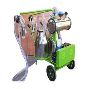 automatic two buckets cows goat milking machine HJ-CM011VD