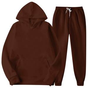 Personnalisez votre logo, sweats à capuche et pantalons deux pièces pour hommes et femmes, vêtements de sport décontractés mode printemps et automne, couple - Product Image 5