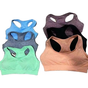 Soutien-gorge de sport sans couture réglable pour femmes avec compression élastique douce et motif imprimé pour adultes actifs - Product Image 5