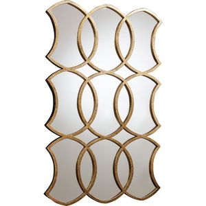 Espejo de mesa y pared decorativo de Metal de vidrio de alta calidad de lujo moderno para sala de estar dormitorio y oficina para uso en hoteles - Product Image 4