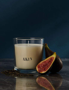 Bougie parfumée AIKUN naturelle longue durée avec logo personnalisé et emballage sur mesure pour la relaxation, le yoga, la maison, les fêtes, les événements, les cadeaux - Product Image 2