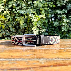 Dernière ceinture de polo décontractée en cuir de buffle d'eau 2025 avec design personnalisable Ceinture de sangle unisexe de luxe à boucle en laiton massif 100% - Product Image 3