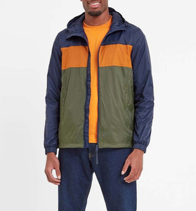 Chaqueta Cortavientos de Motocicleta con Cuello Alto y Bordado de Poliéster de Alta Calidad con Logotipo Personalizado, Chaqueta de Nylon con Cremallera para Hombre - Product Image 1