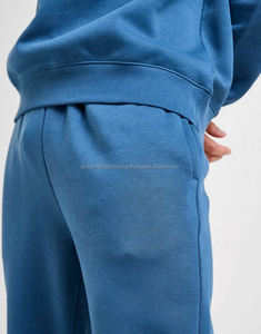 Nuevo Chándal de Moda para Hombre 100% Algodón, Chándal de Alta Calidad con Forro Polar Grueso, Holgado, Personalizado, Estilo Urbano - Product Image 4