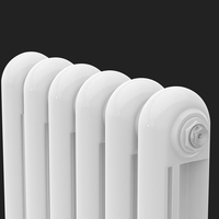 Radiateur colonne CVC à eau chaude pour chauffage, construction en acier pour hôpitaux