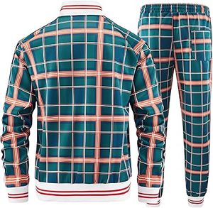 Ensemble de survêtement sportif pour homme en 2 pièces, imprimé, uni, à capuche, lourd, écologique, réversible, pour l'hiver - Product Image 4