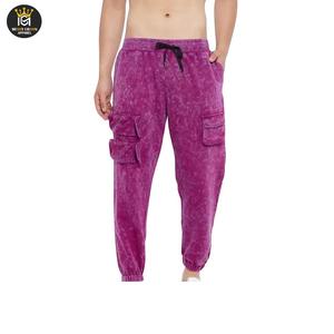 Reasonable Prices Breathable <b>Summer</b> Wear <b>Men</b> Acid Wash Joggers Hot Selling Acid washed washed <b>men's</b> <b>pants</b> - Product Image 1