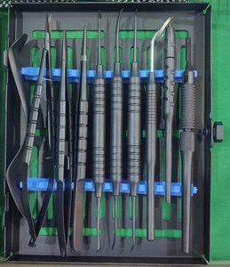 Kit Básico Profesional de implantes dentales, instrumentos autoclavables para cirugía de colocación de implantes, Kit de Cirugía Bucal Dental - Product Image 5