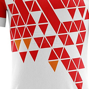 เสื้อฟุตบอลออกแบบเอง100% ผ้าโพลีเอสเตอร์สไตล์ล่าสุด - Product Image 4