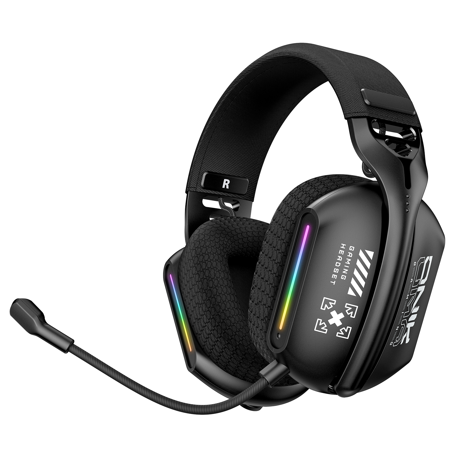 GT-808 Dual-Mode Wireless ANC Gaming Headset