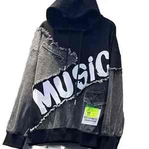 Nuevo Chándal Deportivo Retro Personalizado, Estilo Urbano, Unisex, Sudadera con Capucha Gruesa - Product Image 5