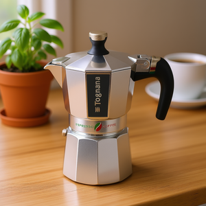 Cafetera ITALIKA de 3 tazas, cromada, de aluminio, W943053ITAL - Product Image 3