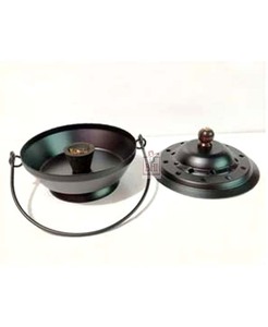 Iron Incense burner Metal Bakhoor burner Portable Charcoal <b>Sandal</b> Wood Incense burner Suitable for Home Decor - Product Image 4
