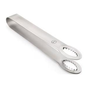Elegant Stainless Steel Bar <b>Ice</b> <b>Tongs</b> Strong Grip Serrated Tips Easy Handling for Cocktails Home Bar Party Use - Product Image 6