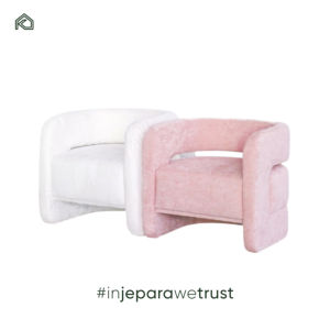 Sillón de Terciopelo Hecho a Mano, Ecológico, de Madera Maciza Nórdica Moderna y de Lujo para Sala de Estar o Uso Comercial - Product Image 5