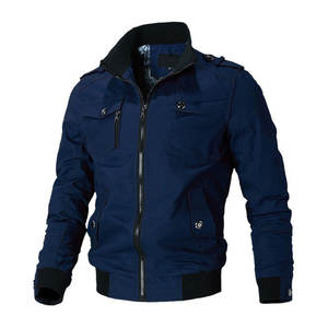 Abrigo de bombardero de estilo deportivo, chaqueta de carreras de manga larga con cremallera bordada, chaqueta de carreras para hombres y mujeres, chaquetas para hombres - Product Image 1
