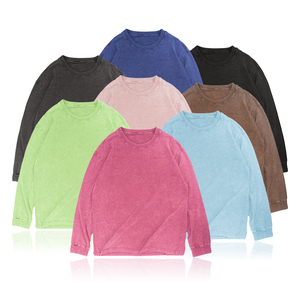 OEM personnalisé doux léger respirant 100% 320 GSM coton biologique surdimensionné Boxy hommes s ras du cou sweat pour hommes 2025 - Product Image 4