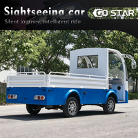Bus électrique touristique Go Star avec option de coffre arrière, plus de 2 sièges, certifié CE, dimensions, autonomie 190 km